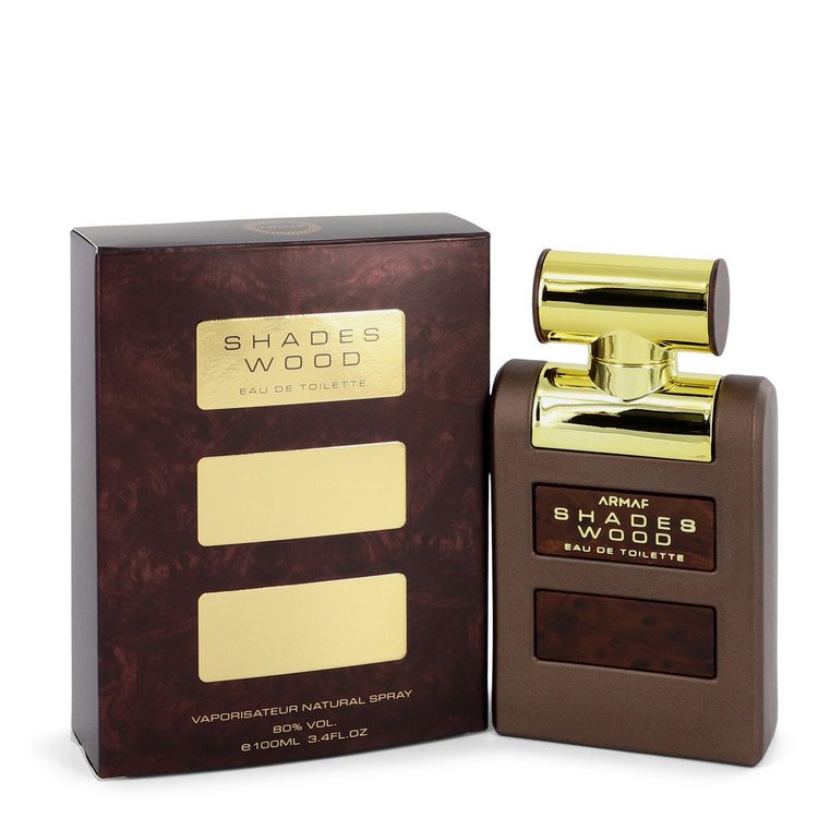 Armaf Shades Wood by Armaf Eau De Toilette Spray 3.4 oz for Men - Fragrance Spice
