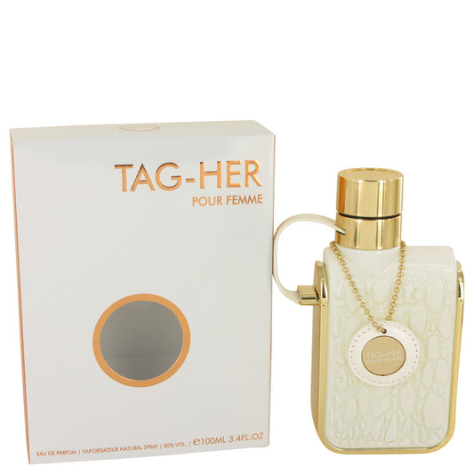 Armaf Tag Her by Armaf Eau De Parfum Spray 3.4 oz for Women - Fragrance Spice