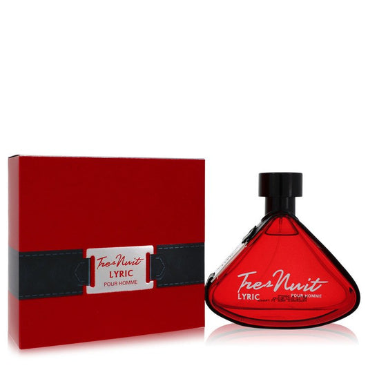 Armaf Tres Nuit Lyric by Armaf Eau De Parfum Spray 3.4 oz for Men - Fragrance Spice