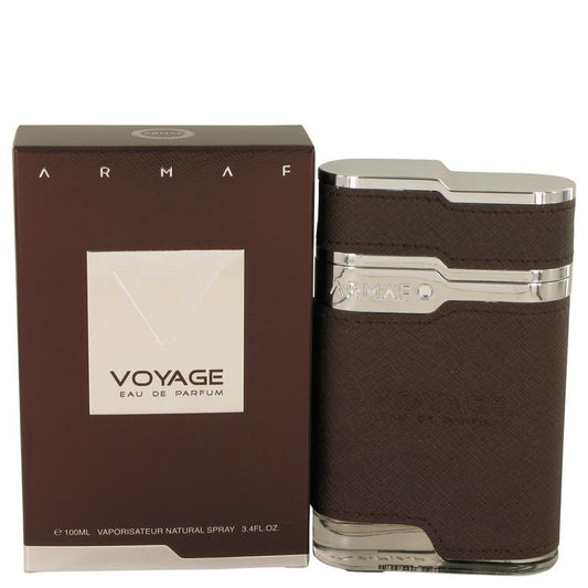 Armaf Voyage Brown by Armaf Eau De Parfum Spray 3.4 oz - Fragrance Spice
