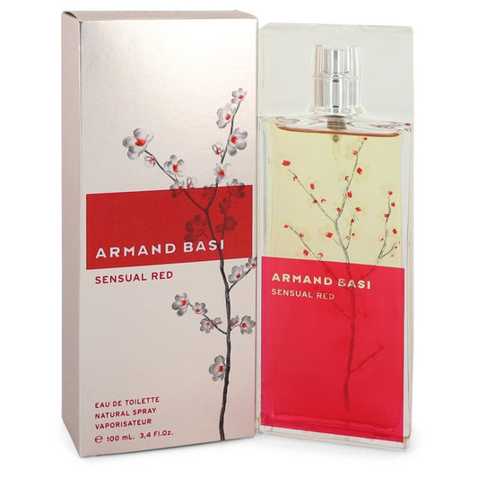 Armand Basi Sensual Red by Armand Basi Eau De Toilette Spray 3.4 oz for Women - Fragrance Spice