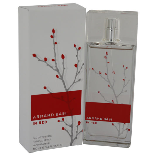 Armand Basi in Red by Armand Basi Eau De Toilette Spray 3.4 oz for Women - Fragrance Spice