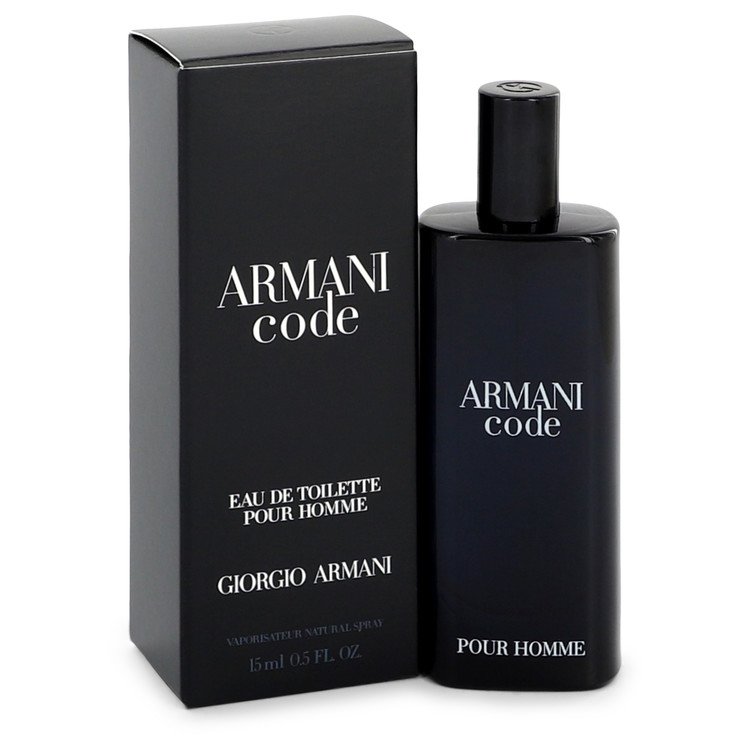 Armani Code by Giorgio Armani Eau De Toilette Spray 0.5 oz for Men - Fragrance Spice