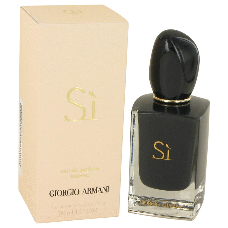 Armani Si Intense by Giorgio Armani Eau De Parfum Spray 1.7 oz for Women - Fragrance Spice