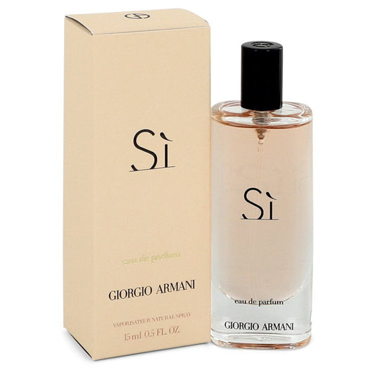 Armani Si by Giorgio Armani Mini EDP Spray 0.5 oz for Women - Fragrance Spice