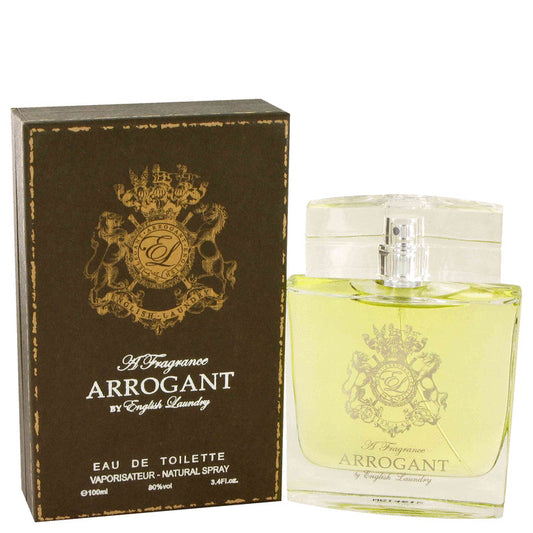 Arrogant by English Laundry Eau De Toilette Spray 3.4 oz for Men - Fragrance Spice