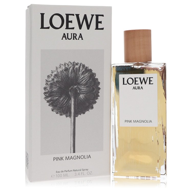 Aura Loewe Pink Magnolia by Loewe Eau De Parfum Spray 3.4 oz for Women - Fragrance Spice