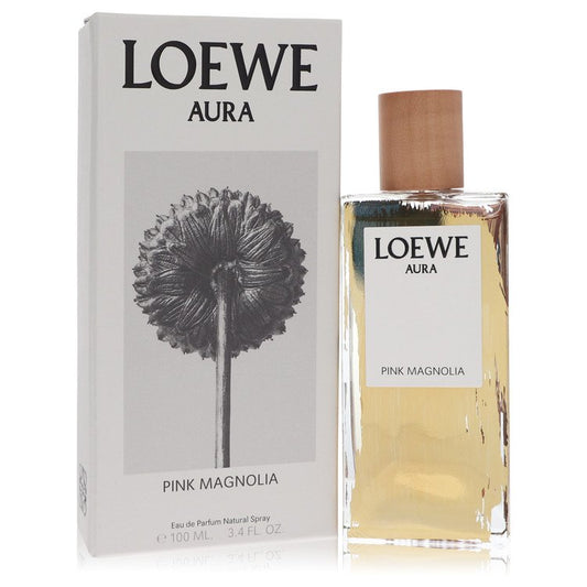 Aura Loewe Pink Magnolia by Loewe Eau De Parfum Spray 3.4 oz for Women - Fragrance Spice