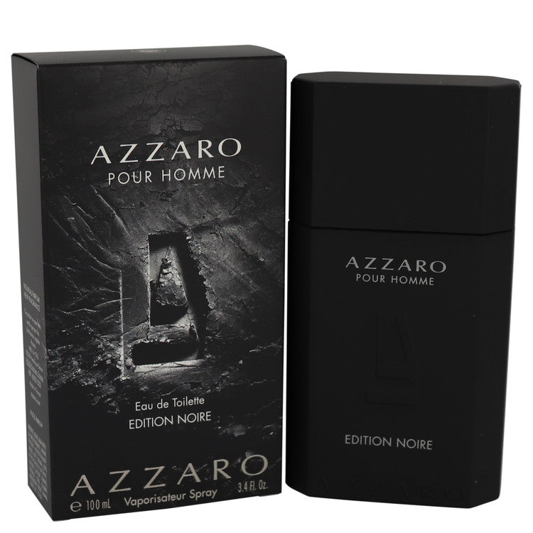 Azzaro Pour Homme Edition Noire by Azzaro Eau De Toilette Spray 3.4 oz for Men - Fragrance Spice