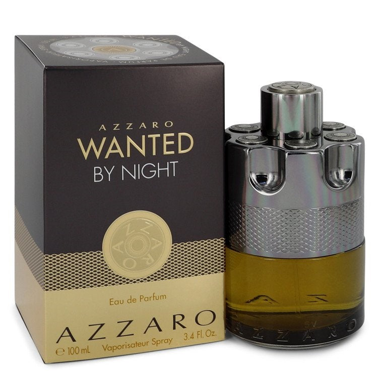 Azzaro Wanted By Night by Azzaro Eau De Parfum Spray 3.4 oz for Men - Fragrance Spice