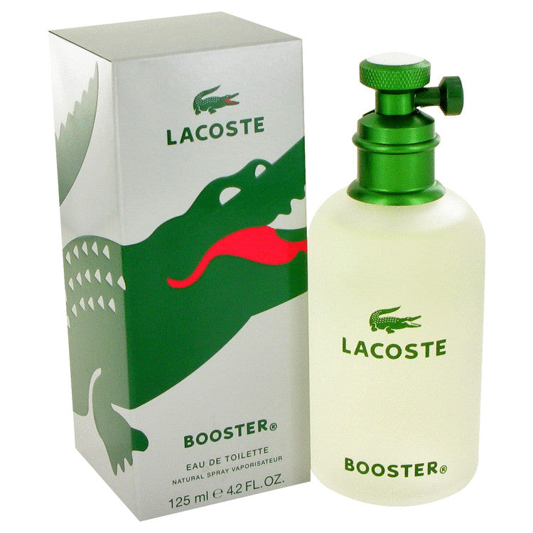 BOOSTER by Lacoste Eau De Toilette Spray 4.2 oz for Men - Fragrance Spice