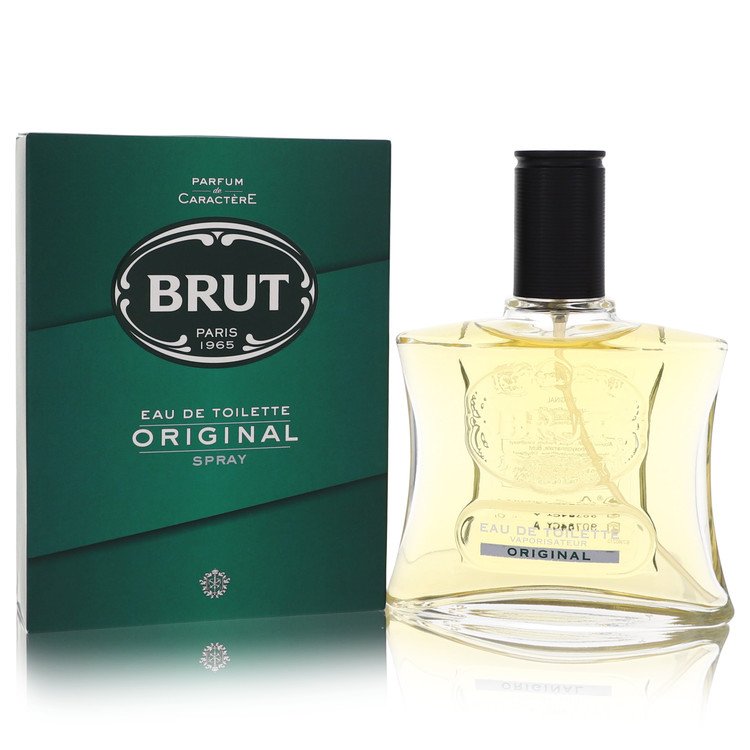 BRUT by Faberge After Shave Splash 3.5 oz for Men - Fragrance Spice