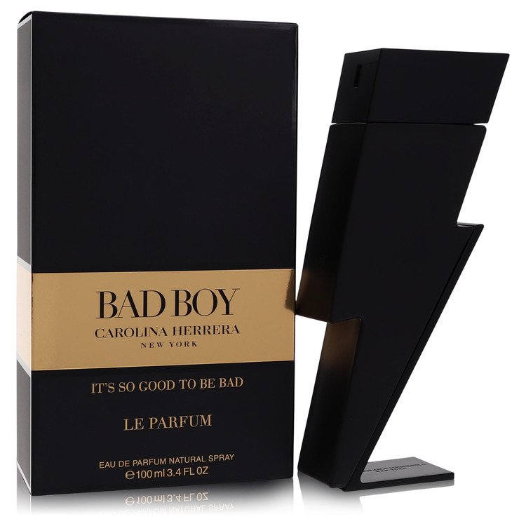 Bad Boy Le Parfum by Carolina Herrera Eau De Parfum Spray 3.4 oz for Men - Fragrance Spice