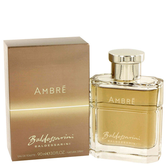 Baldessarini Ambre by Hugo Boss Eau De Toilette Spray 3 oz for Men - Fragrance Spice