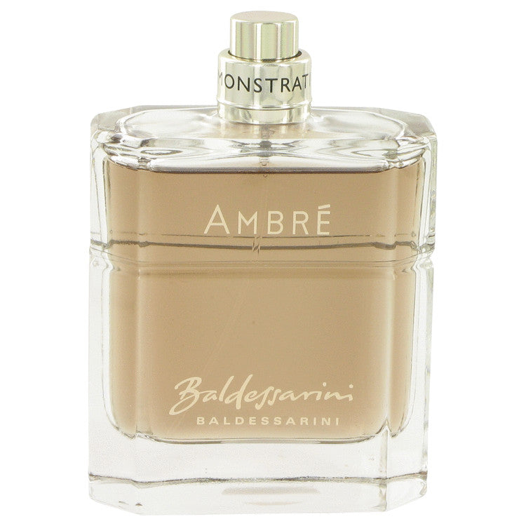 Baldessarini Ambre by Hugo Boss Eau De Toilette Spray (Tester) 3 oz for Men - Fragrance Spice