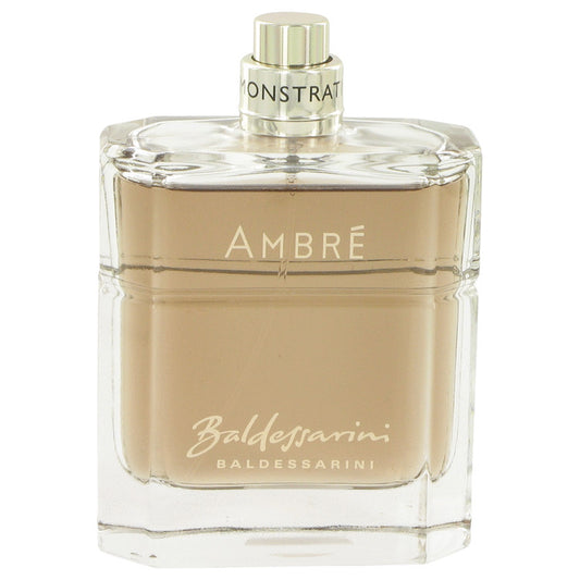 Baldessarini Ambre by Hugo Boss Eau De Toilette Spray (Tester) 3 oz for Men - Fragrance Spice