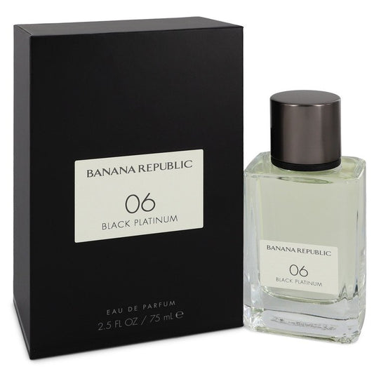 Banana Republic 06 Black Platinum by Banana Republic Eau De Parfum Spray (Unisex) 2.5 oz for Women - Fragrance Spice