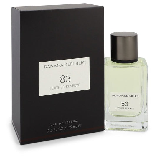 Banana Republic 83 Leather Reserve by Banana Republic Eau De Parfum Spray (Unisex) 2.5 oz for Men - Fragrance Spice