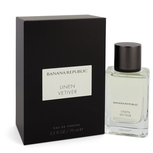 Banana Republic Linen Vetiver by Banana Republic Eau De Parfum Spray (Unisex) 2.5 oz for Women - Fragrance Spice