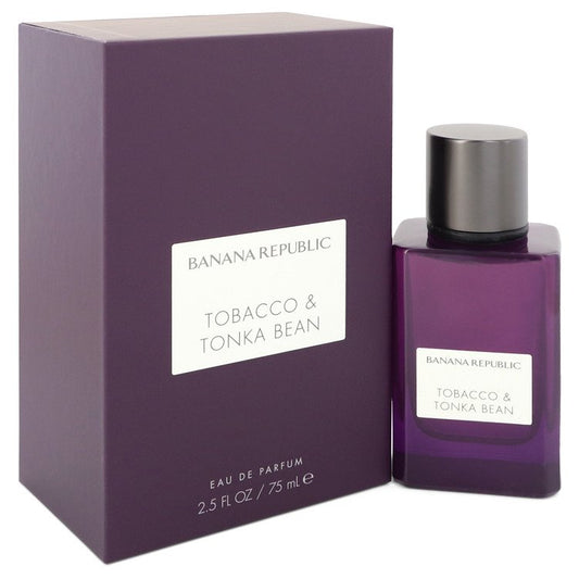 Banana Republic Tobacco & Tonka Bean by Banana Republic Eau De Parfum Spray (Unisex) 2.5 oz for Women - Fragrance Spice