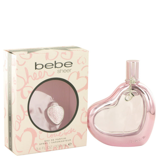 Bebe Sheer by Bebe Eau De Parfum Spray 3.4 oz for Women - Fragrance Spice