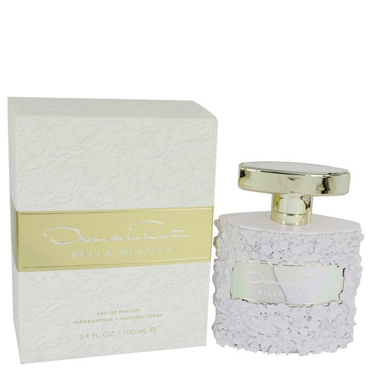 Bella Blanca by Oscar De La Renta Eau De Parfum Spray 3.4 oz for Women - Fragrance Spice