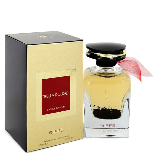 Bella Rouge by Riiffs Eau De Parfum Spray (Unisex) 3.4 oz for Women - Fragrance Spice