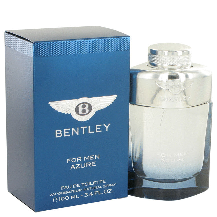 Bentley Azure by Bentley Eau De Toilette Spray 3.4 oz for Men - Fragrance Spice
