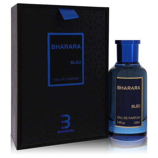 Bharara Bleu by Bharara Beauty Eau De Parfum Spray + Refillable Travel Spray (Unisex) 3.4 oz for Women - Fragrance Spice