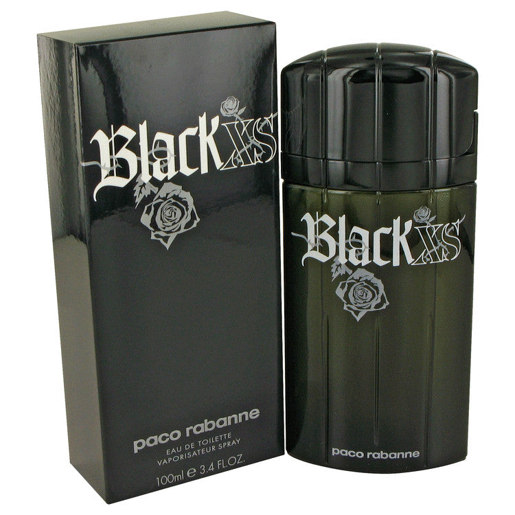 Black XS by Paco Rabanne Eau De Toilette Spray 3.4 oz - Fragrance Spice