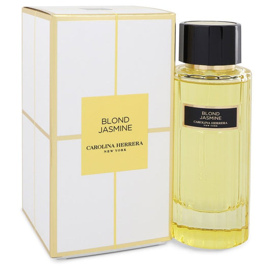 Blond Jasmine by Carolina Herrera Eau De Toilette Spray (Unisex) 3.4 oz for Women - Fragrance Spice