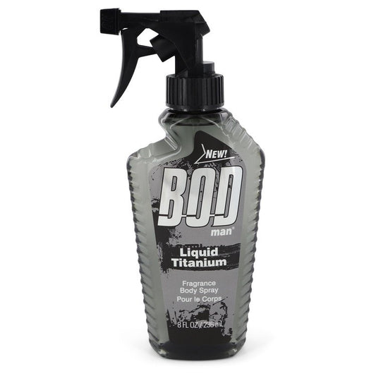 Bod Man Liquid Titanium by Parfums De Coeur Fragrance Body Spray 8 oz for Men - Fragrance Spice
