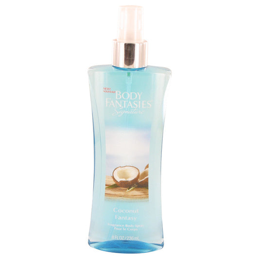Body Fantasies Signature Coconut Fantasy by Parfums De Coeur Body Spray 8 oz for Women - Fragrance Spice
