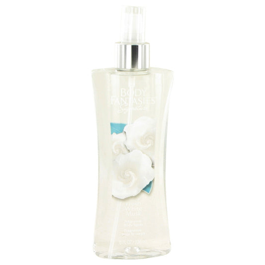Body Fantasies Signature Fresh White Musk by Parfums De Coeur Body Spray 8 oz for Women - Fragrance Spice