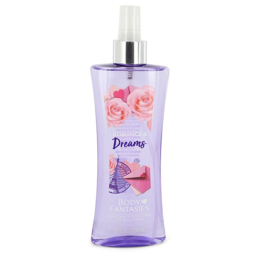 Body Fantasies Signature Romance & Dreams by Parfums De Coeur Body Spray 8 oz for Women - Fragrance Spice