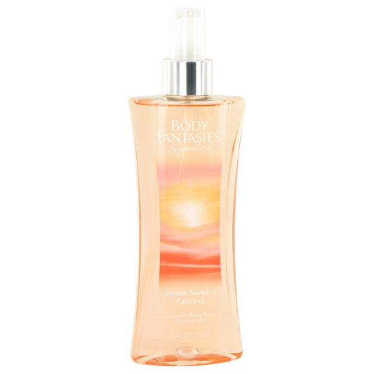 Body Fantasies Signature Sweet Sunrise Fantasy by Parfums De Coeur Body Spray 8 oz for Women - Fragrance Spice