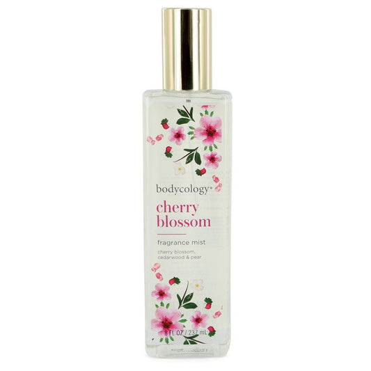 Bodycology Cherry Blossom Cedarwood and Pear by Bodycology Fragrance Mist Spray 8 oz for Women - Fragrance Spice