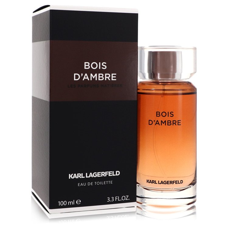 Bois D'ambre by Karl Lagerfeld Eau De Toilette Spray 3.3 oz for Men - Fragrance Spice