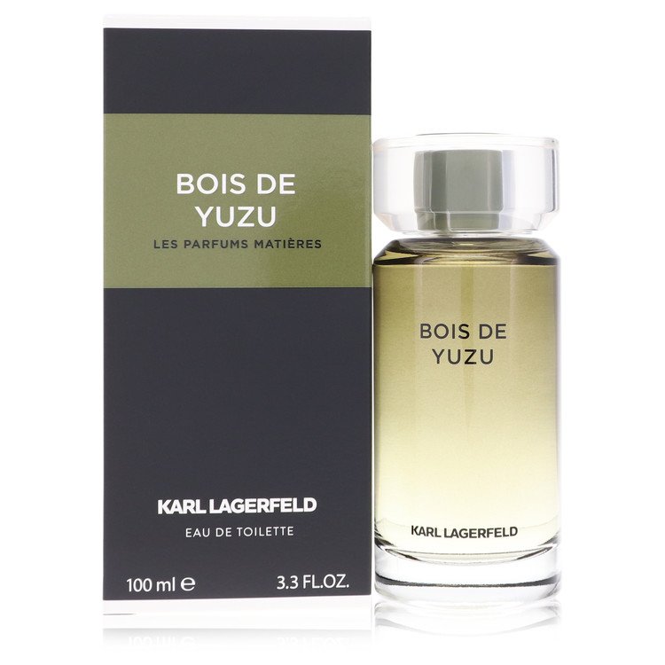 Bois De Yuzu by Karl Lagerfeld Eau De Toilette Spray 3.3 oz for Men - Fragrance Spice
