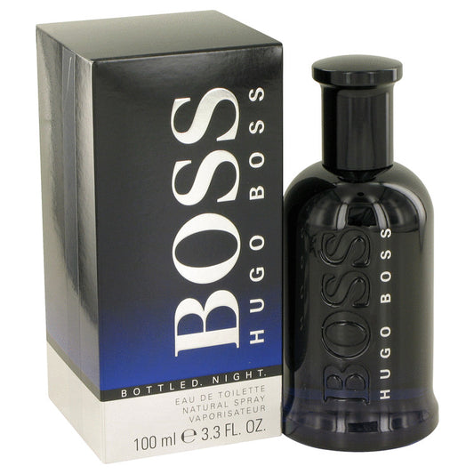 Boss Bottled Night by Hugo Boss Eau De Toilette Spray 3.3 oz for Men - Fragrance Spice