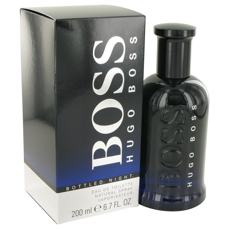 Boss Bottled Night by Hugo Boss Eau De Toilette Spray 6.7 oz for Men - Fragrance Spice