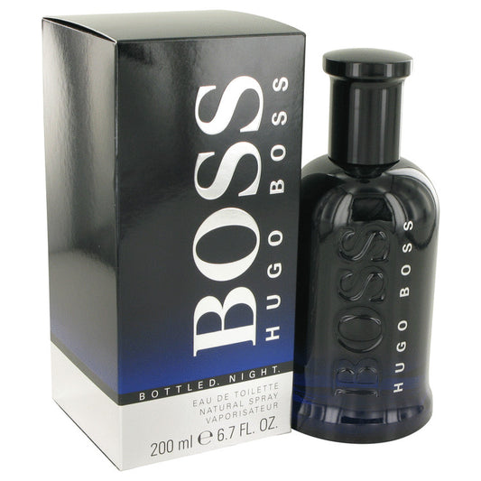 Boss Bottled Night by Hugo Boss Eau De Toilette Spray 6.7 oz for Men - Fragrance Spice