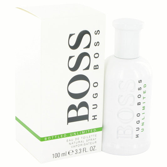 Boss Bottled Unlimited by Hugo Boss Eau De Toilette Spray 3.3 oz for Men - Fragrance Spice