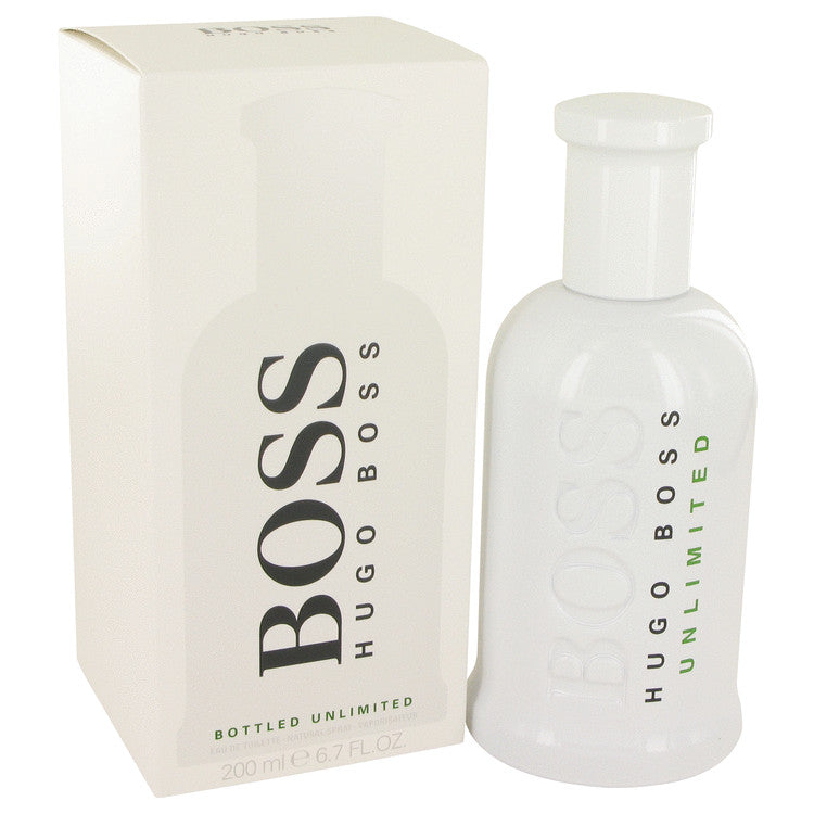 Boss Bottled Unlimited by Hugo Boss Eau De Toilette Spray 6.7 oz for Men - Fragrance Spice