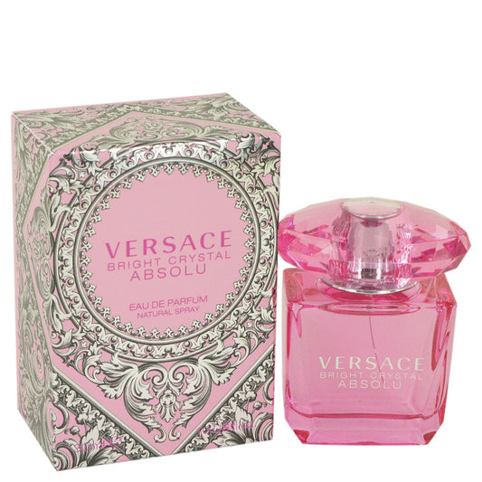 Bright Crystal Absolu by Versace Eau De Parfum Spray 1 oz for Women - Fragrance Spice