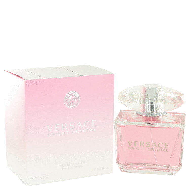Bright Crystal by Versace Eau De Toilette Spray 6.7 oz for Women - Fragrance Spice