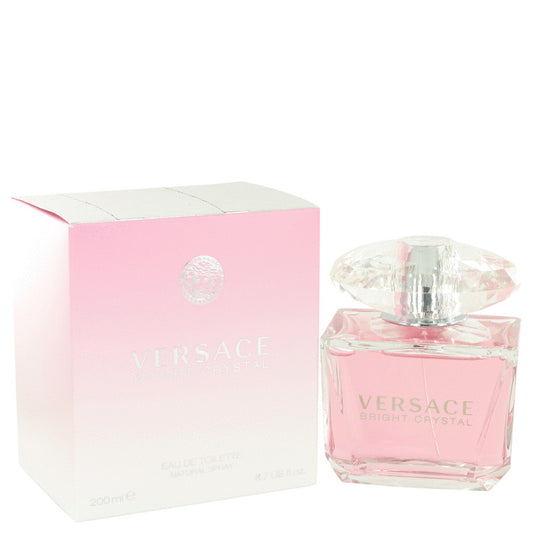 Bright Crystal by Versace Eau De Toilette Spray 6.7 oz for Women - Fragrance Spice