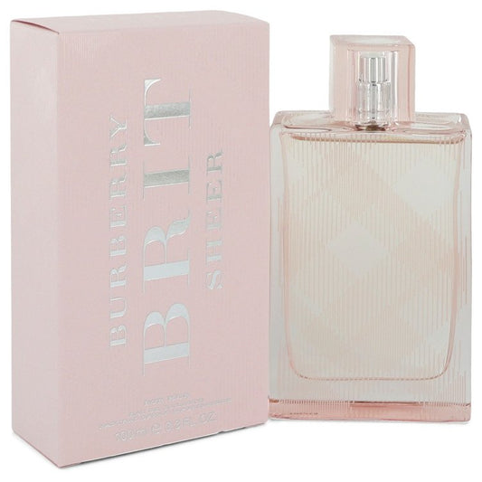 Burberry Brit Sheer by Burberry Eau De Toilette Spray 3.4 oz for Women - Fragrance Spice