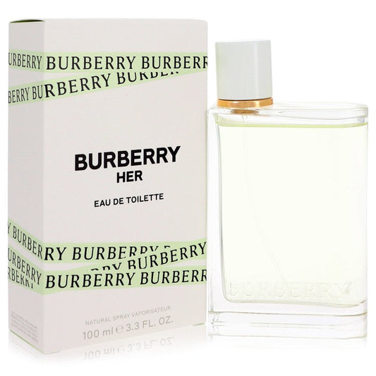 Burberry Her by Burberry Eau De Toilette Spray 3.4 oz for Women - Fragrance Spice