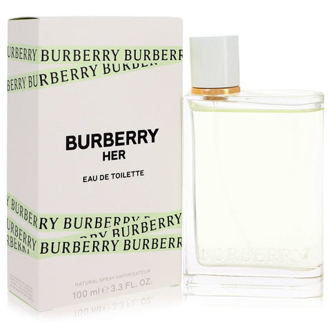 Burberry Her by Burberry Eau De Toilette Spray 3.4 oz for Women - Fragrance Spice